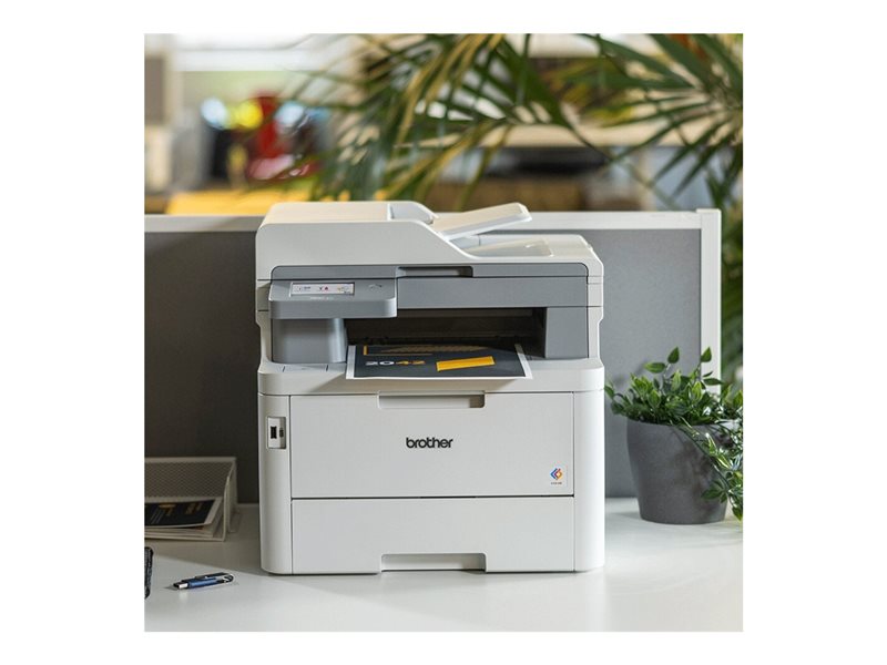 BROTHER MFC-L8390CDW MFP colour LED A4 30ppm copy 30ppm print 280 sheets USB 2.0 Gigabit LAN Wi-Fi NFC USB 2.0 host