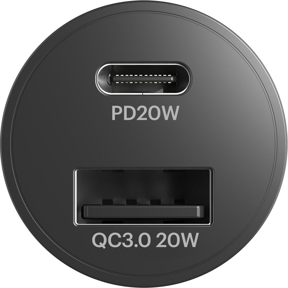 Cygnett CarPower 20W USB-C & USB-A Car Charger