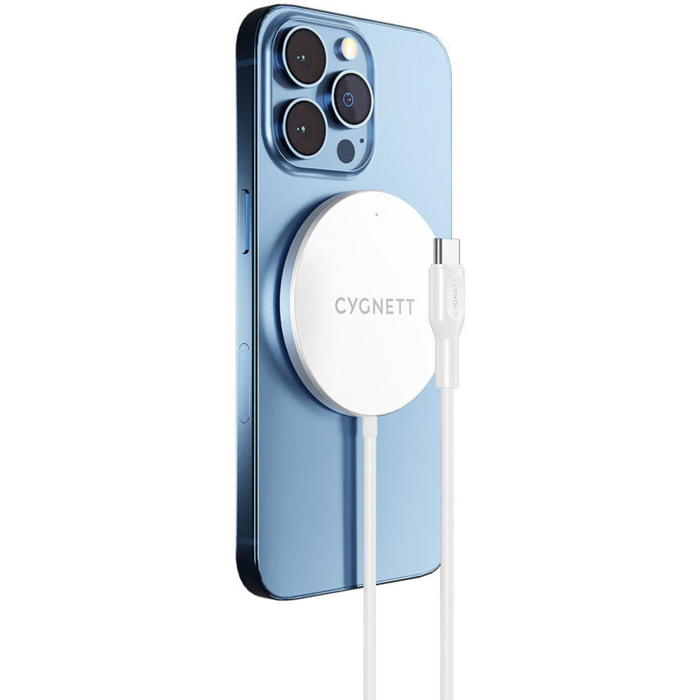 Cygnett MagCharge Cable 7.5W with 1.2m USB-C Cable White