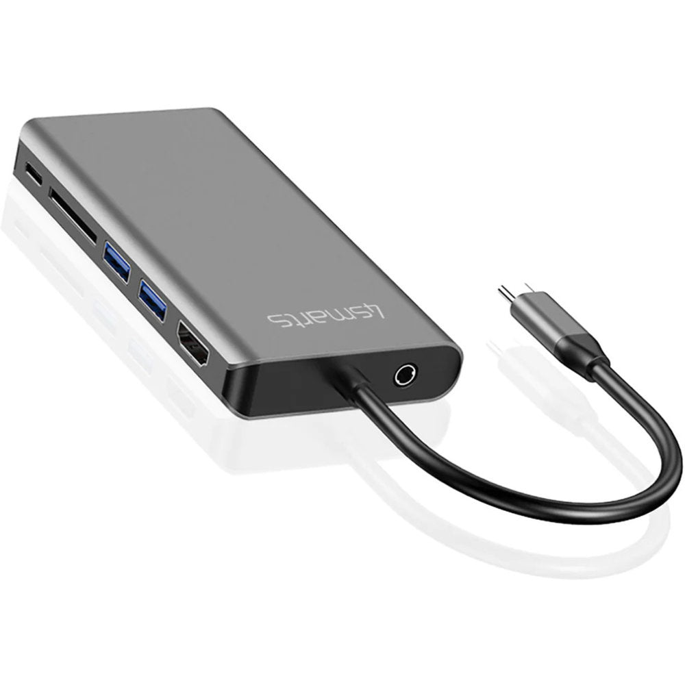 4Smarts 8 in 1 Hub with DeX-Function Space Grey