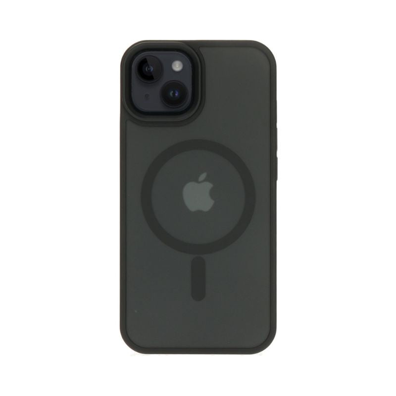 Mobiparts Hardcover Apple iPhone 14/13 Satin Black (Magsafe Compatible)