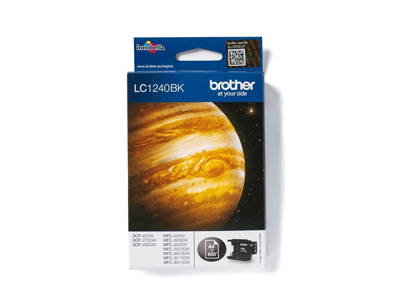 BROTHER LC-1240 cartouche d encre noir haute capacité 600 pages pack de 1