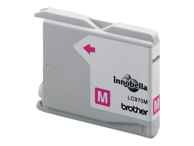 BROTHER LC-970 cartouche encre magenta capacité standard 300 pages 1-pack blister sans alarme