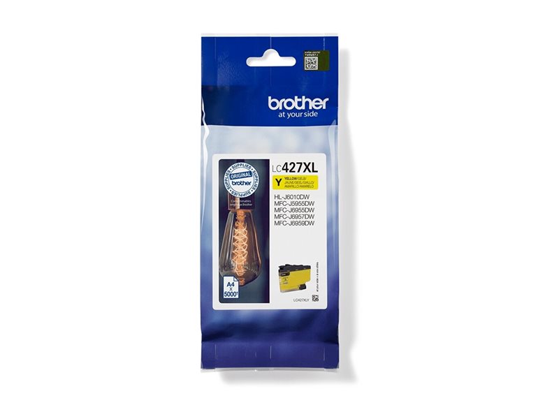 BROTHER Yellow Ink Cartridge - 5000 Pages
