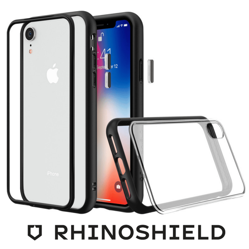 COQUE MODULAIRE MOD NX™ NOIRE POUR APPLE IPHONE XR - RHINOSHIELD™