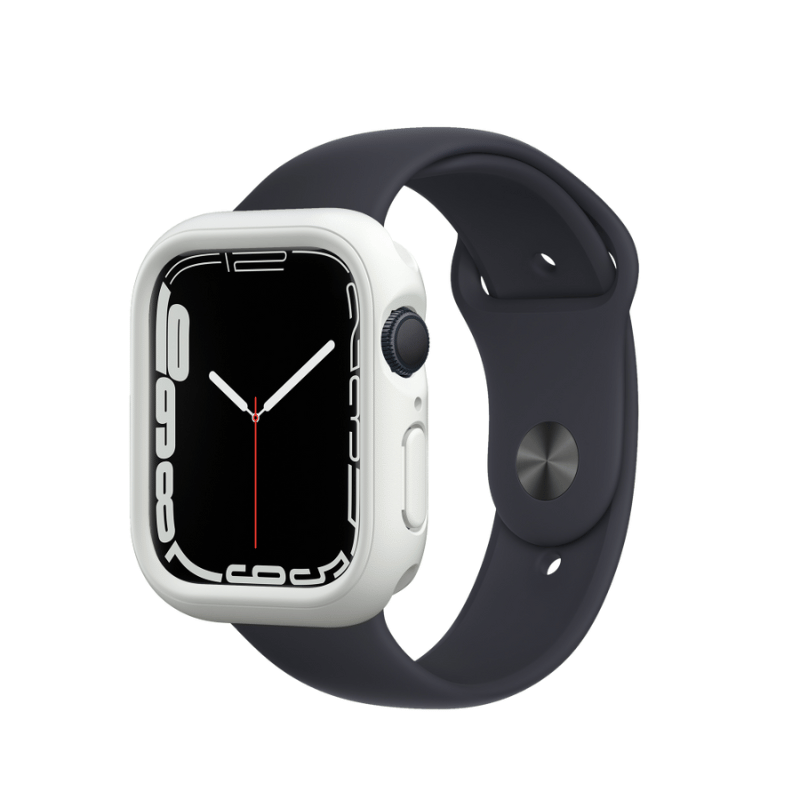 COQUE CRASHGUARD NX™ BLANCHE POUR APPLE WATCH SERIES 7 / 8 / 9 (41mm) - RHINOSHIELD™ **