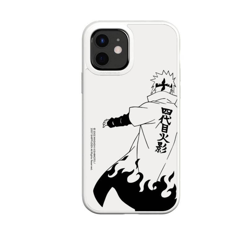 COQUE SOLIDSUIT POUR APPLE IPHONE 13 PRO - BLANC - NARUTO SHIPPUDEN - SKETCH YONDAIME - RHINOSHIELD™ **
