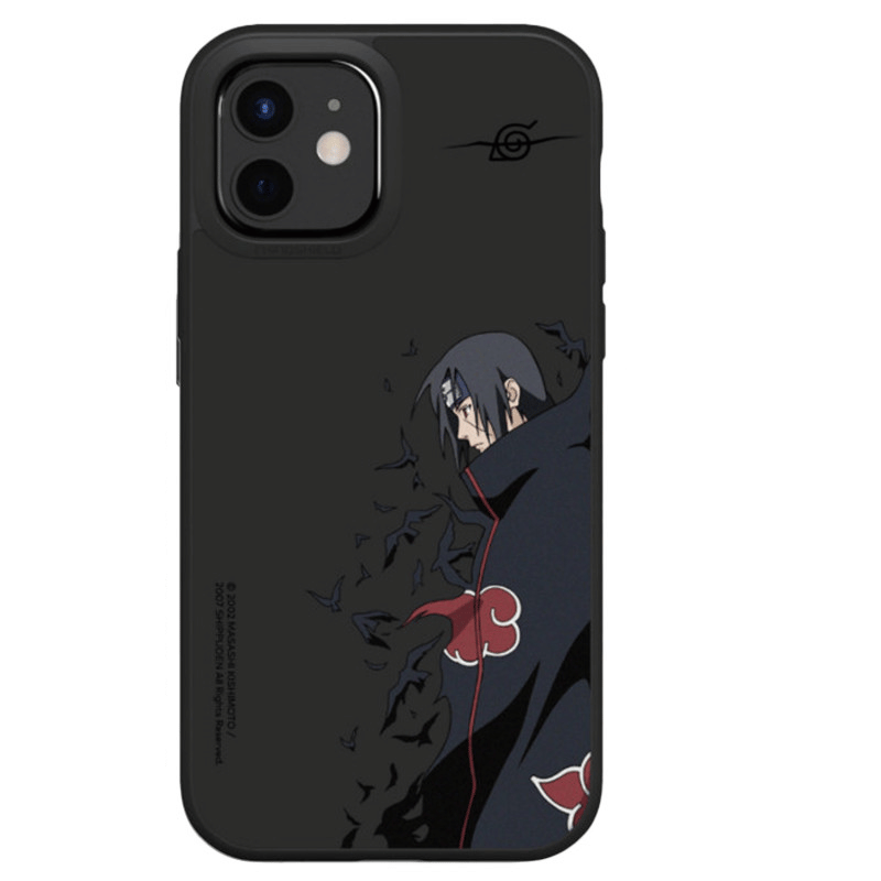 COQUE SOLIDSUIT POUR APPLE IPHONE 13 / 14 - NOIR - NARUTO SHIPPUDEN - ITACHI - RHINOSHIELD™ **