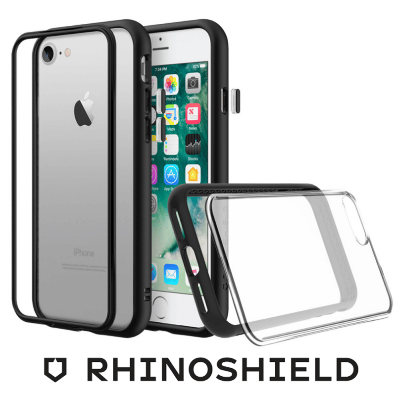 COQUE MODULAIRE MOD NX™ NOIRE POUR APPLE IPHONE 7 / 8 / SE 2020 (4G) / SE 2022 (5G) - RHINOSHIELD™