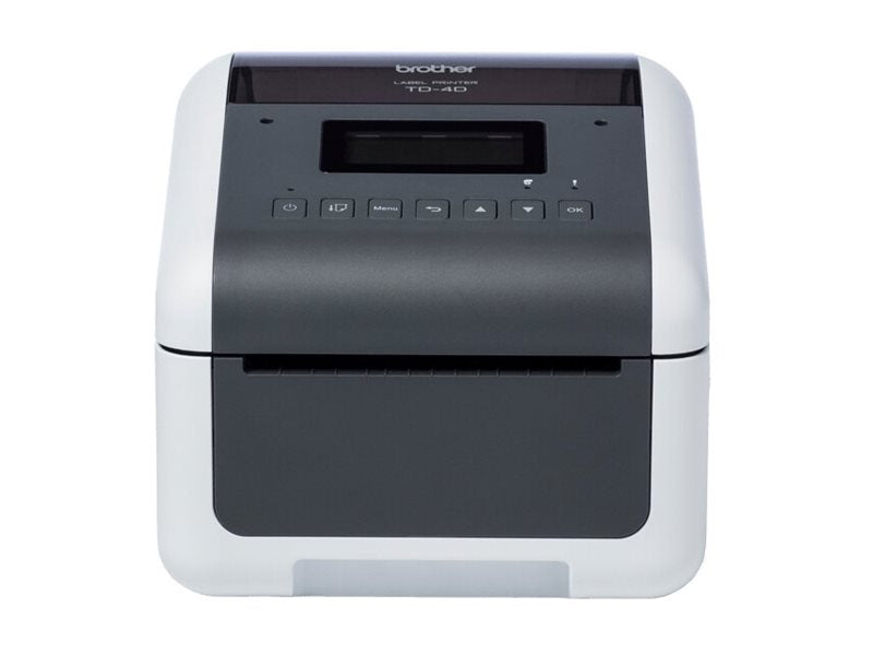 BROTHER TD-4455DNWB Label printer direct thermal 104mm 203ppp 203mm/sec LAN Wifi Bluetooth LCD Mono Screen