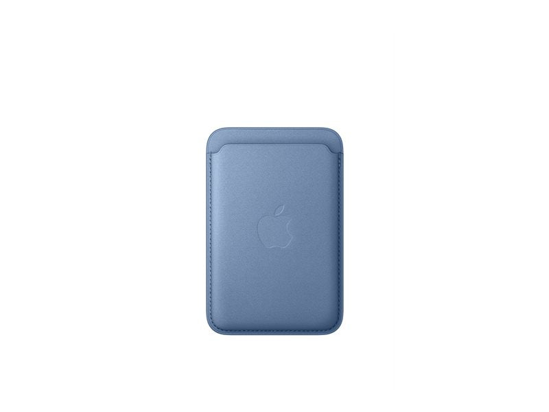 APPLE iPhone FineWoven Wallet with MagSafe Wildflower Blue