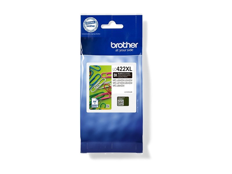BROTHER LC422XLBK HY Ink Cartridge For BH19M/B Compatible with MFC-J5340DW MFC-J5740DW MFC-J6540DW MFC-J6940DW 3000 pages