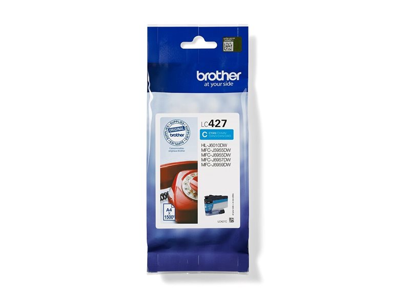 BROTHER Cyan Ink Cartridge - 1500 Pages