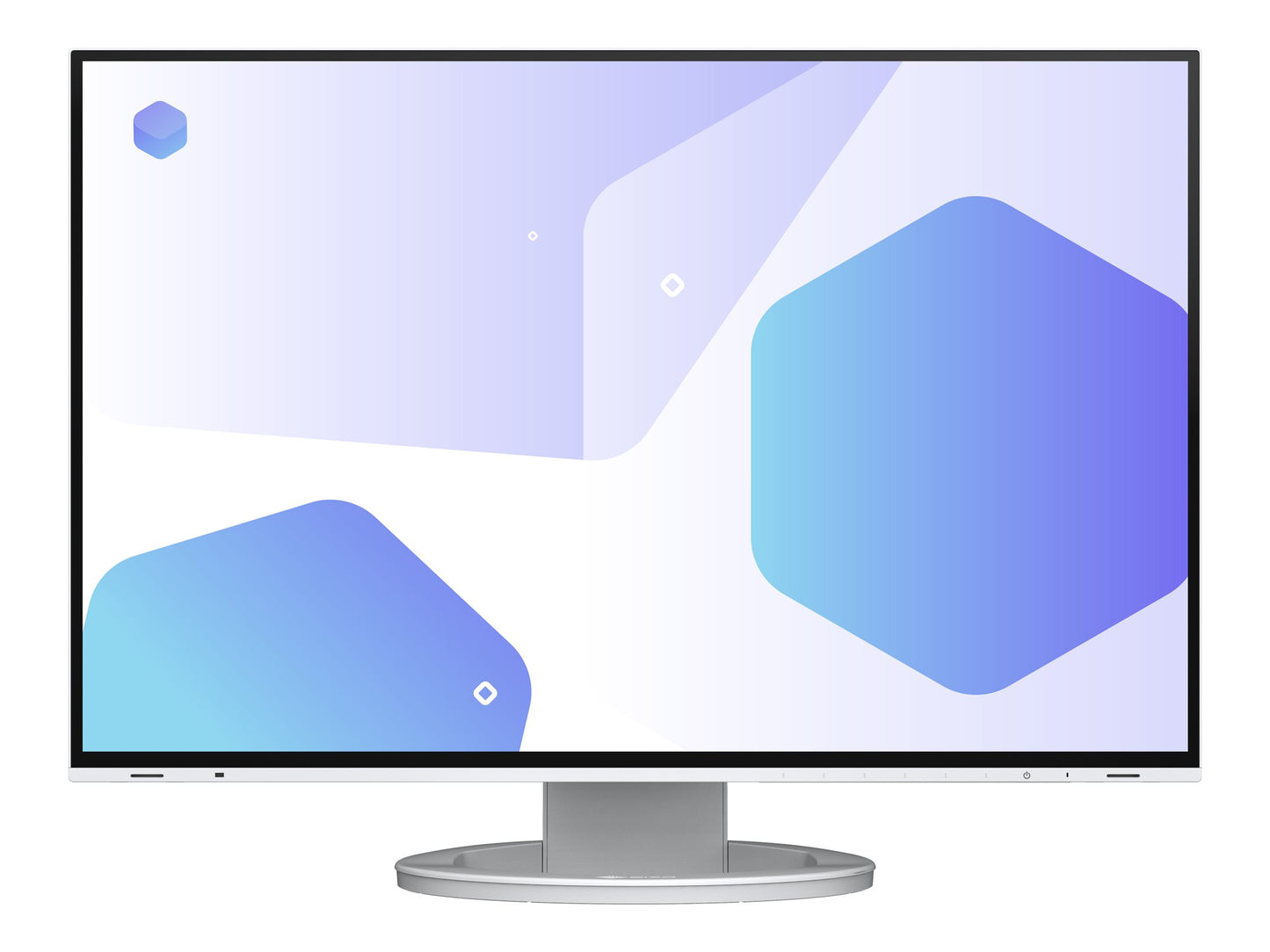 EIZO 24p IPS LCD 1920x1200 16:10 350cd/m2 178/178 USB-C DP HDMI USB HUB Auto EcoView White Cabinet