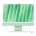 24-inch iMac with Retina 4.5K display: Apple M4 chip with 10‑core CPU and 10‑core GPU, 16GB, 256GB SSD - Green