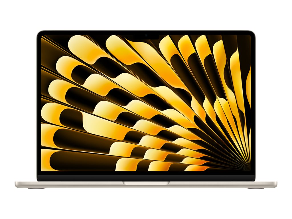 13-inch MacBook Air - Apple M3 chip with 8-core CPU and 10-core GPU - 24GB - 512GB SSD - Starlight
