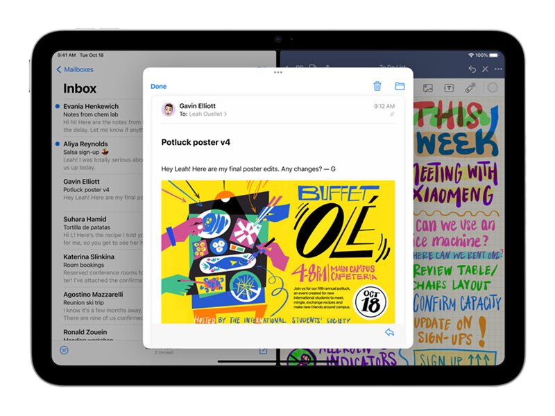 10.9-inch iPad Wi-Fi + Cellular 64GB - Silver