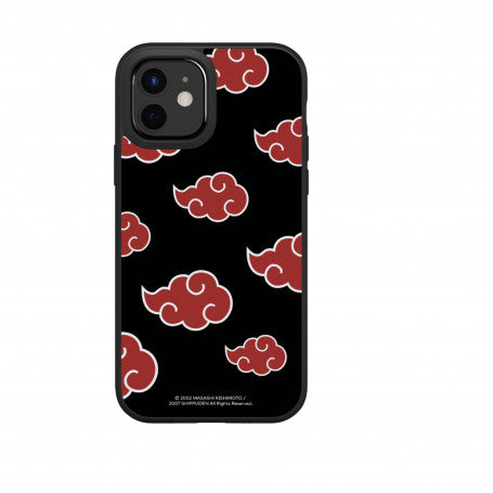COQUE SOLIDSUIT POUR APPLE IPHONE 14 - NOIR - NARUTO SHIPPUDEN - AKATSUKI - RHINOSHIELD™ **