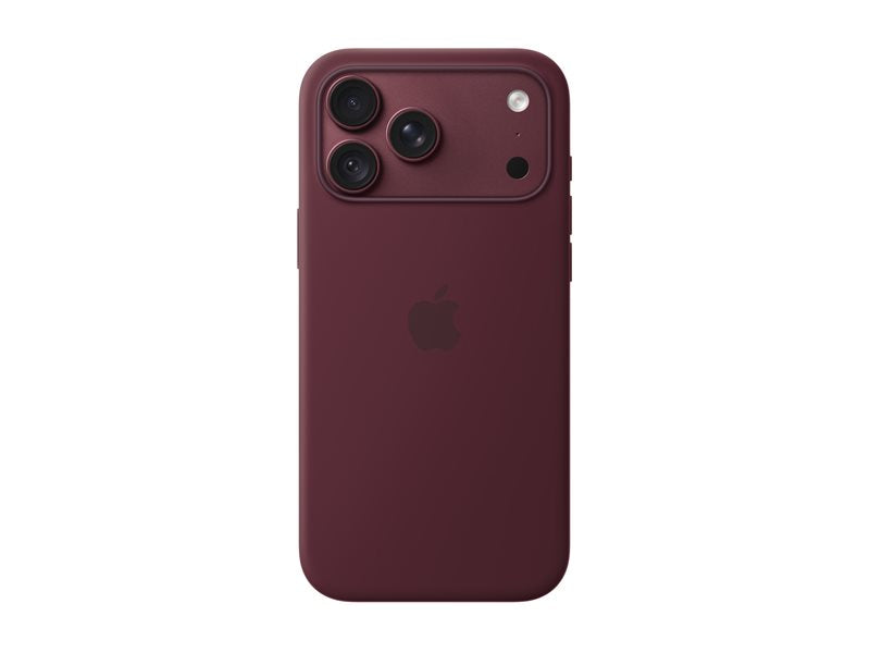 APPLE iPhone 18 Pro Max Silicone Case with MagSafe Burgundy