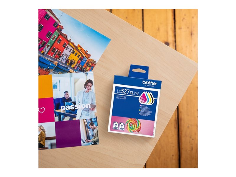 BROTHER Value pack high yield CMYK up to 1 x 3 000 + 3 x 2 000 pages