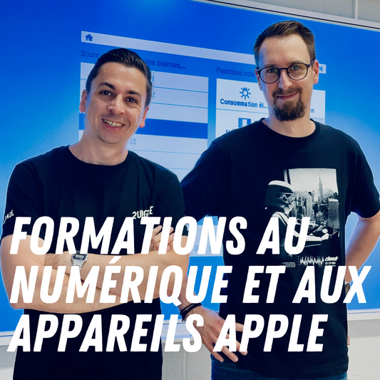 Formations aux outils numérique et aux appareils Apple