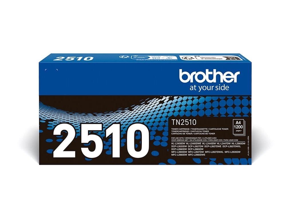 TN2510 - Cartouche de toner originale Brother - Noir