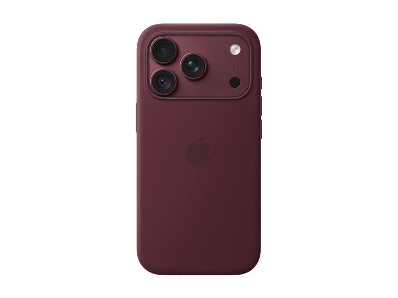 APPLE iPhone 18 Pro Silicone Case with MagSafe Burgundy