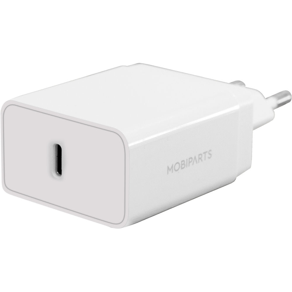 Mobiparts Wall Charger USB-C 20w White (with PD)