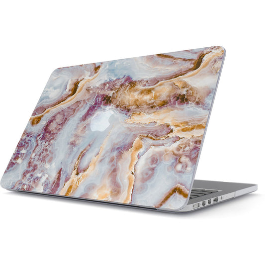 Burga Hard Case Apple Macbook Pro 14 inch (2021) - Frozen Leaves