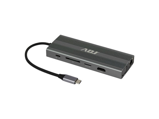 ADJ - USB-C HUB DOCK - 12 in 1