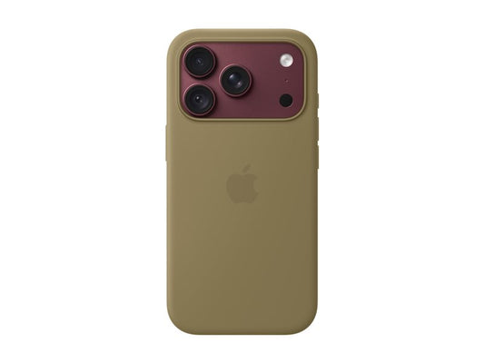 APPLE iPhone 18 Pro Silicone Case with MagSafe Olive