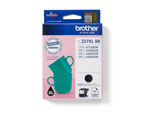 BROTHER LC-227XL cartouche d encre noir haute capacité 1200 pages pack de 1