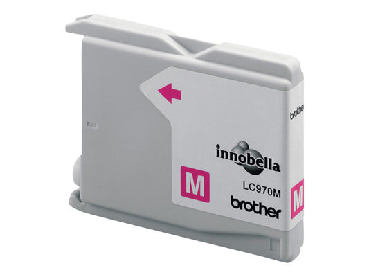 BROTHER LC-970 cartouche encre magenta capacité standard 300 pages 1-pack blister sans alarme