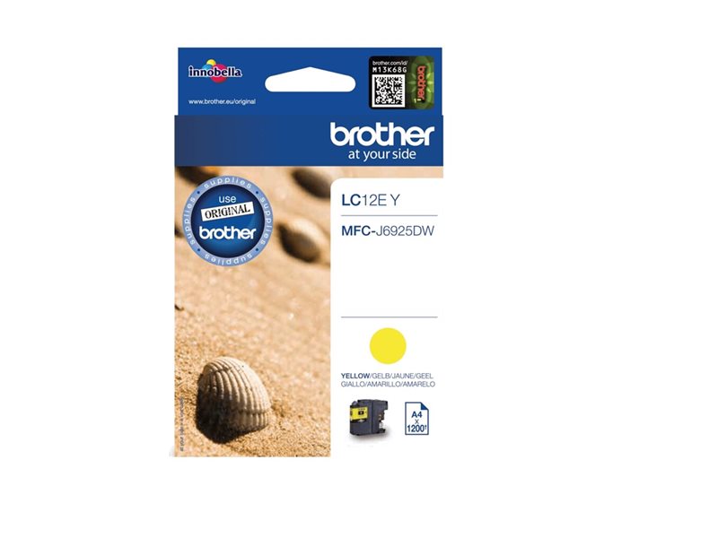 BROTHER Cartouche d encre jaune haute capacité 1200 p. pour MFCJ6925DW