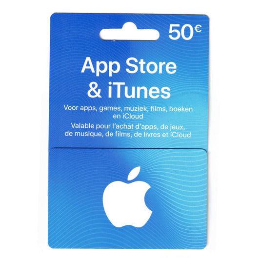 Carte iTunes 50€