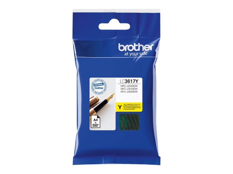 BROTHER LC3617Y Ink Brother LC3617Y yellow 550pgs MFC-J2330DW / MFC-J3530DW / MFC-J3930DW