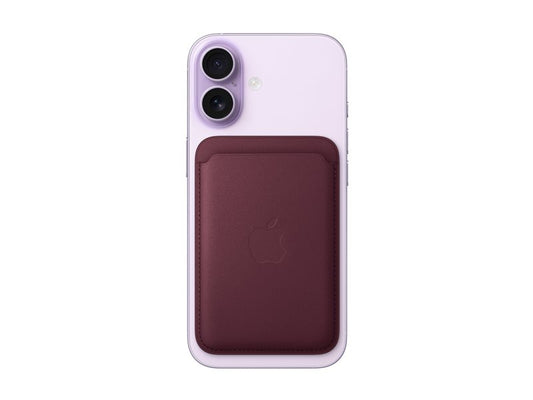 APPLE iPhone FineWoven Wallet with MagSafe Burgundy