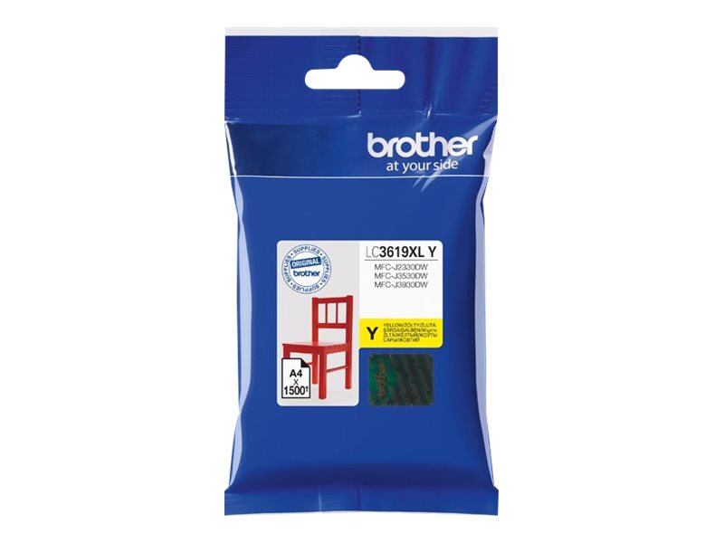 BROTHER LC3619XLY Ink Brother LC3619XLY yellow 1 500pgs MFC-J2330DW/ MFC-J3530DW / MFC-J3930DW