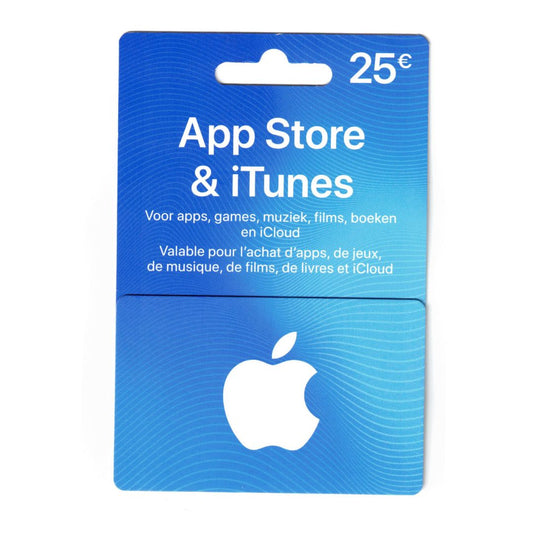 Carte iTunes 25€