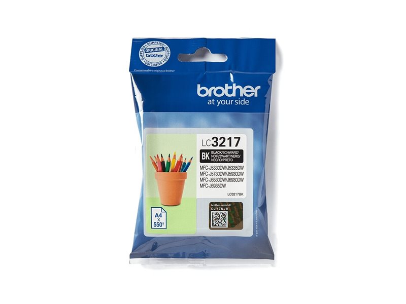 BROTHER LC-3217BK Encre Noir (550 pages)