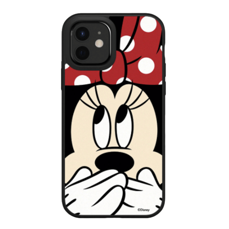 COQUE SOLIDSUIT POUR APPLE IPHONE 13 - NOIR - DISNEY - MINNIE - RHINOSHIELD™ **