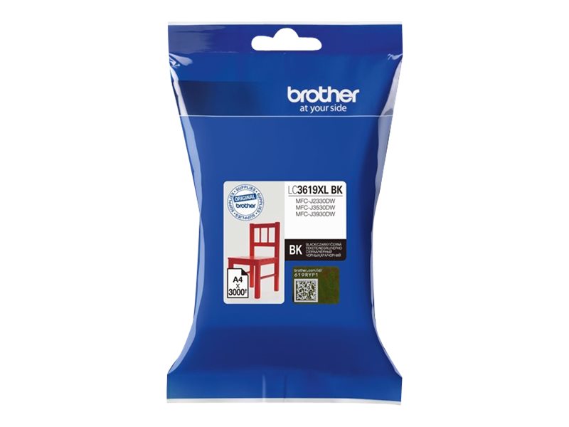 BROTHER LC3619XLBK Ink Brother LC3619XLBK black 3 000pgs MFC-J2330DW /MFC-J3530DW / MFC-J3930DW