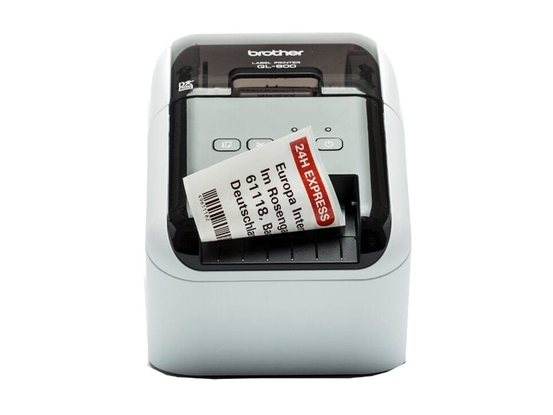BROTHER QL-800 Label printer two-colour monochrome direct thermal Roll 6.2 cm 300x600dpi 93 labels/min USB cutter Black White
