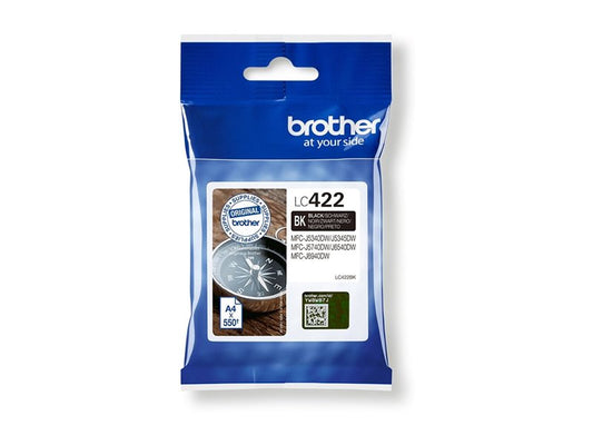 BROTHER LC422BK Ink Cartridge For BH19M/B Compatible with MFC-J5340DW MFC-J5740DW MFC-J6540DW MFC-J6940DW 550 pages