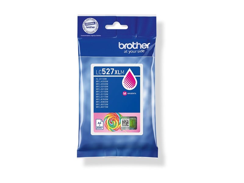 BROTHER Magenta high yield ink cartridge yield up to 2.000 pages