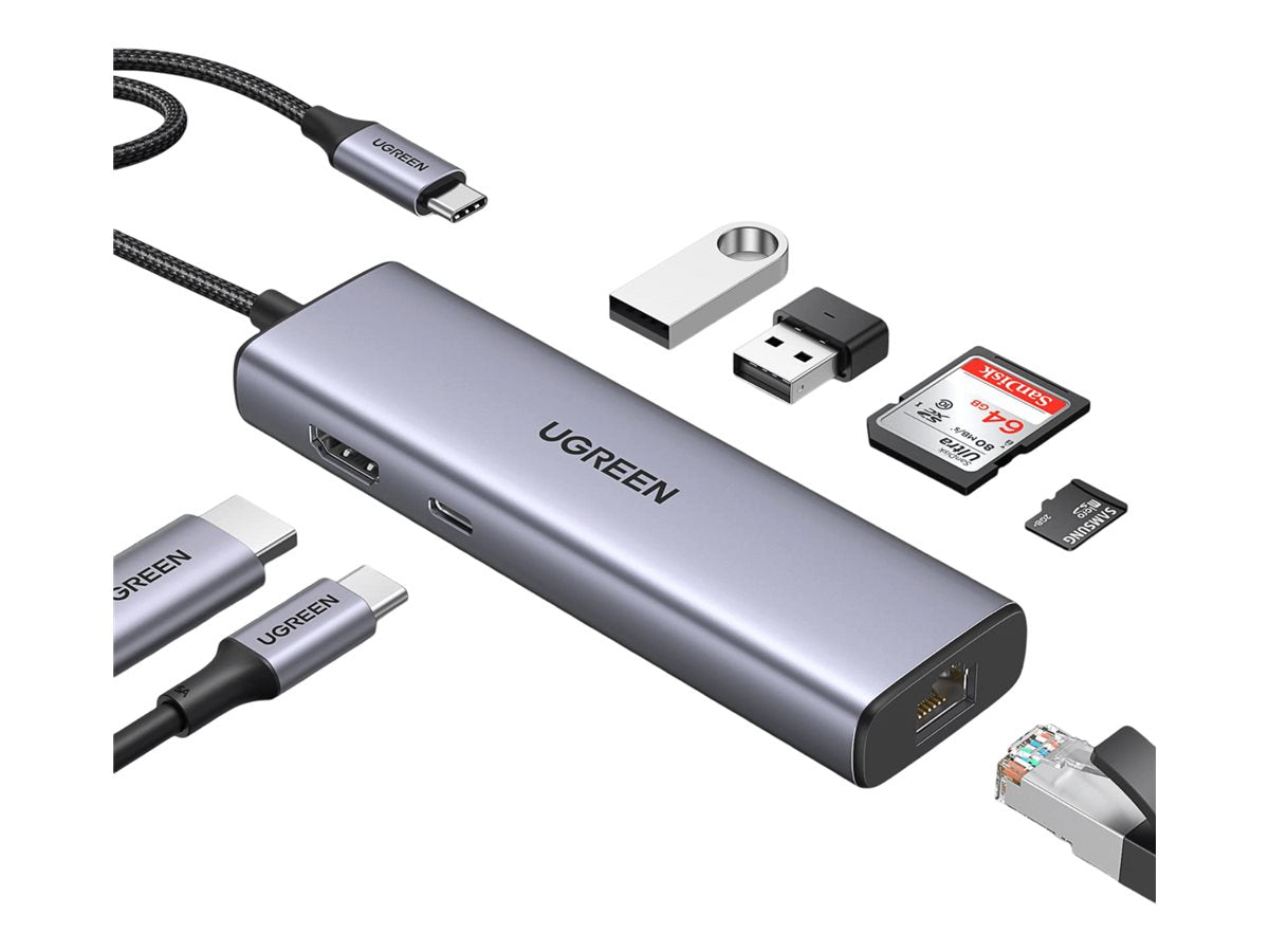 UGREEN CM512 7-in-1 USB-C Hub