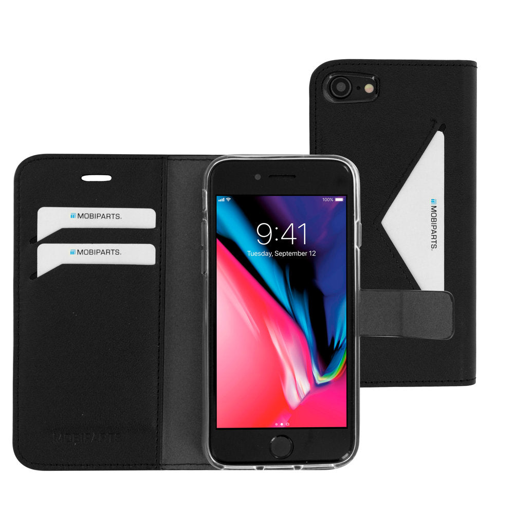 Mobiparts Classic Wallet Case Apple iPhone 7/8/SE (2020/2022) Black