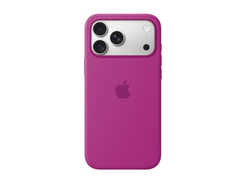 APPLE iPhone 18 Pro Max Silicone Case with MagSafe Magenta