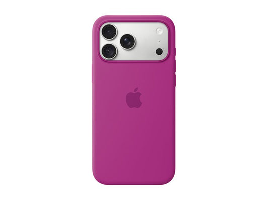 APPLE iPhone 18 Pro Max Silicone Case with MagSafe Magenta