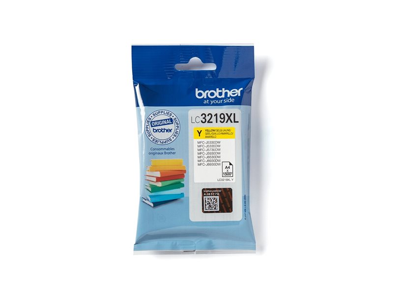 BROTHER LC-3219XLY Encre Jaune (1500 pages)